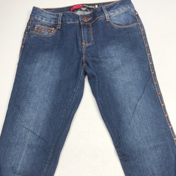 LIKE NEW BONGO LONDON LOW RISE SKINNY JEANS 6/28X32 ⭐ - Picture 3 of 14